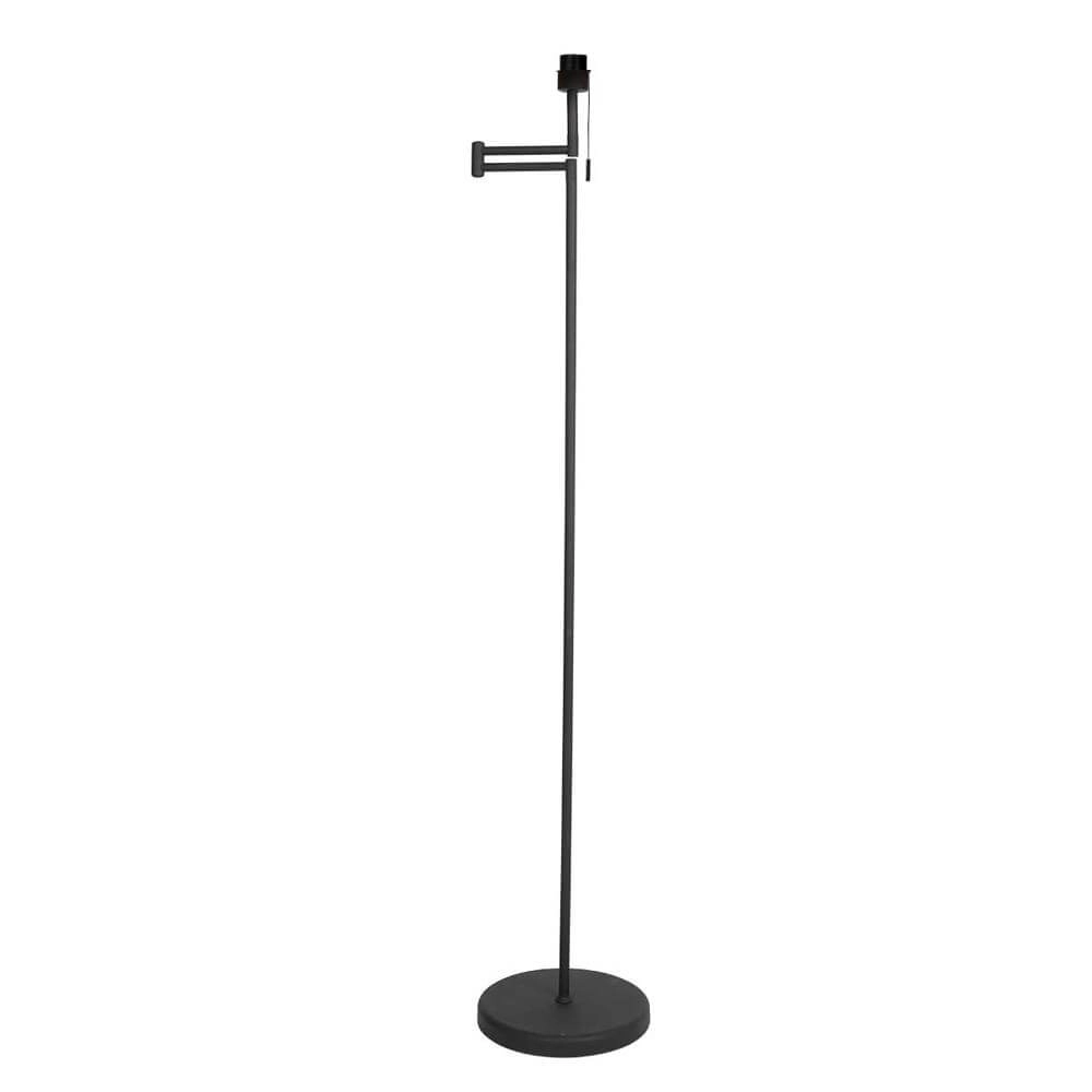 Lampadaire Bella noir avec capuche blanche Steinhauer 8712746174571