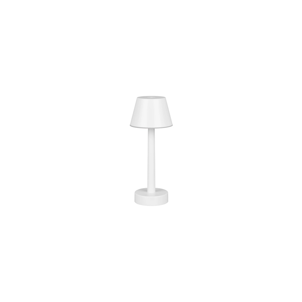 Lampe de table rechargeable Vidal blanc Trio 4017807644821