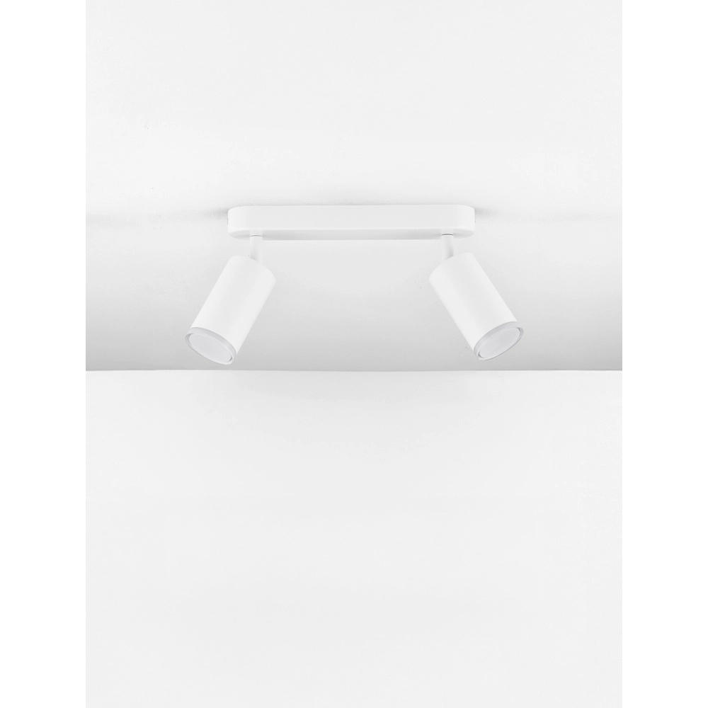 Spot monté en surface Mao 2 lumières blanches Lyora 5212017475282