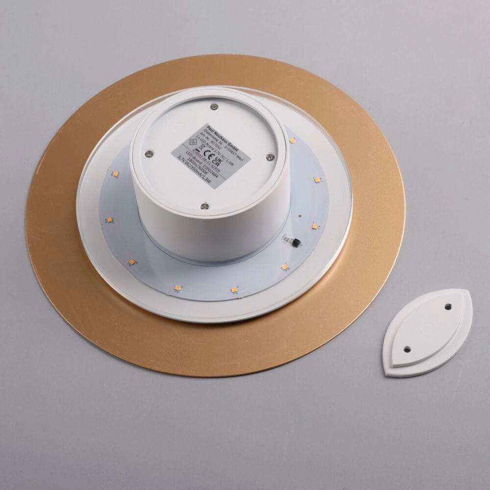 Applique design Akku Puntua Ø 25cm en laiton Paul Neuhaus 4012248372524