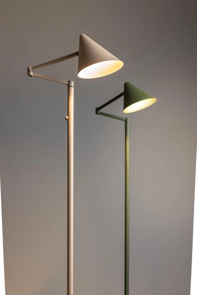 Lampadaire Marvis design couleur sable ETH 8720195307051