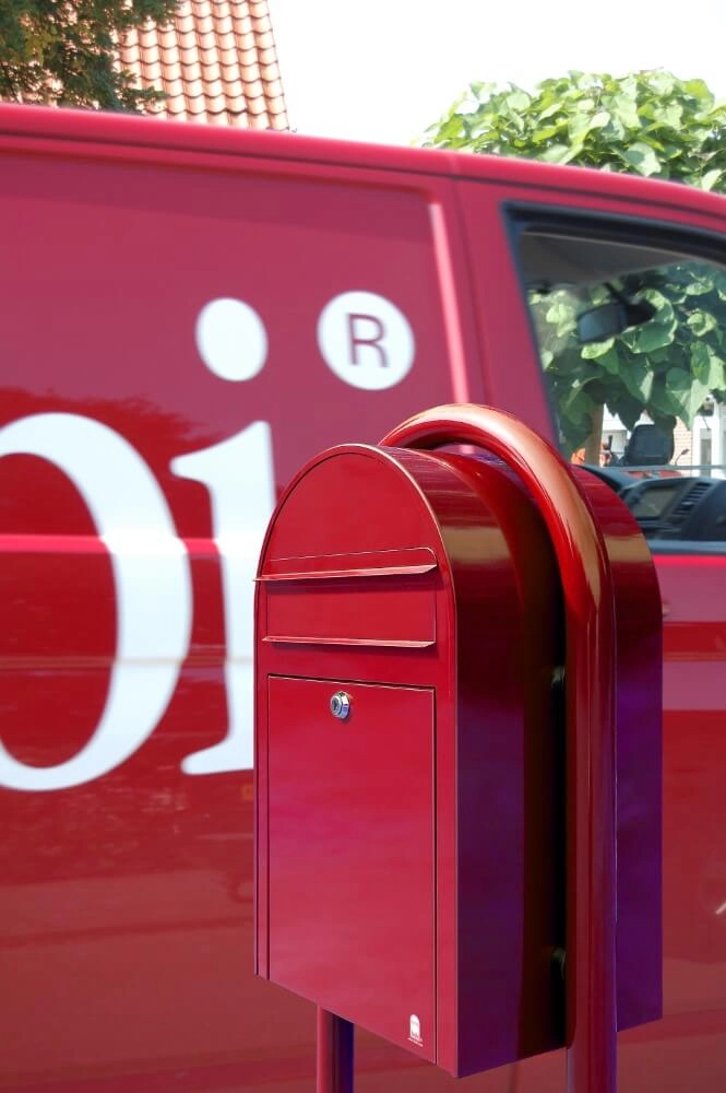 Boites aux lettres Classic 3001 Rouge vif Bobi 6417237001054