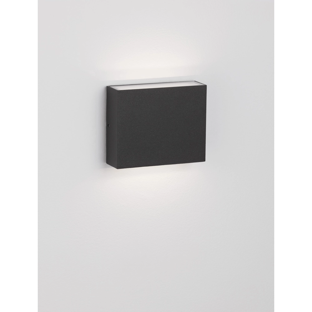 Applique murale Dewi rectangle anthracite