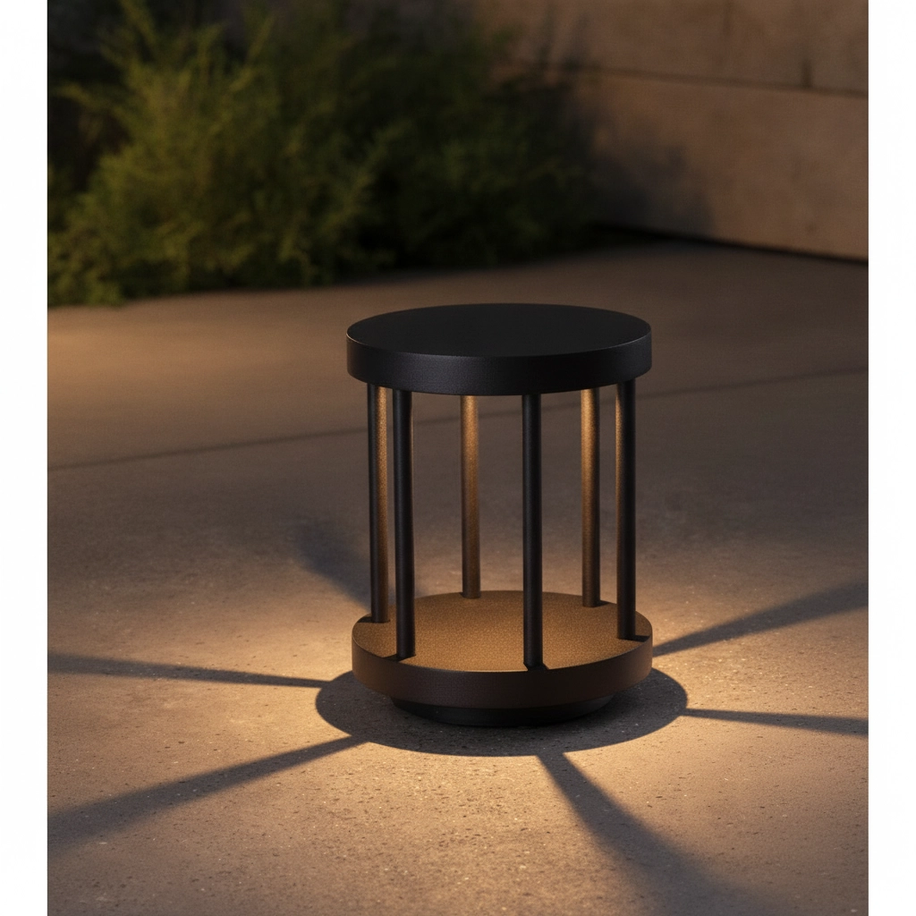 Lampe de jardin design Nereus S anthracite