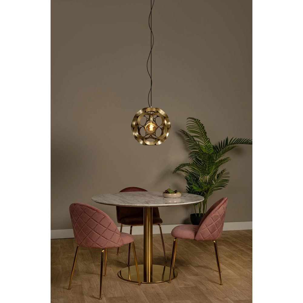 Lampe pendante unique Hannelore Ø 40 cm d’or Lucide 5411212106230