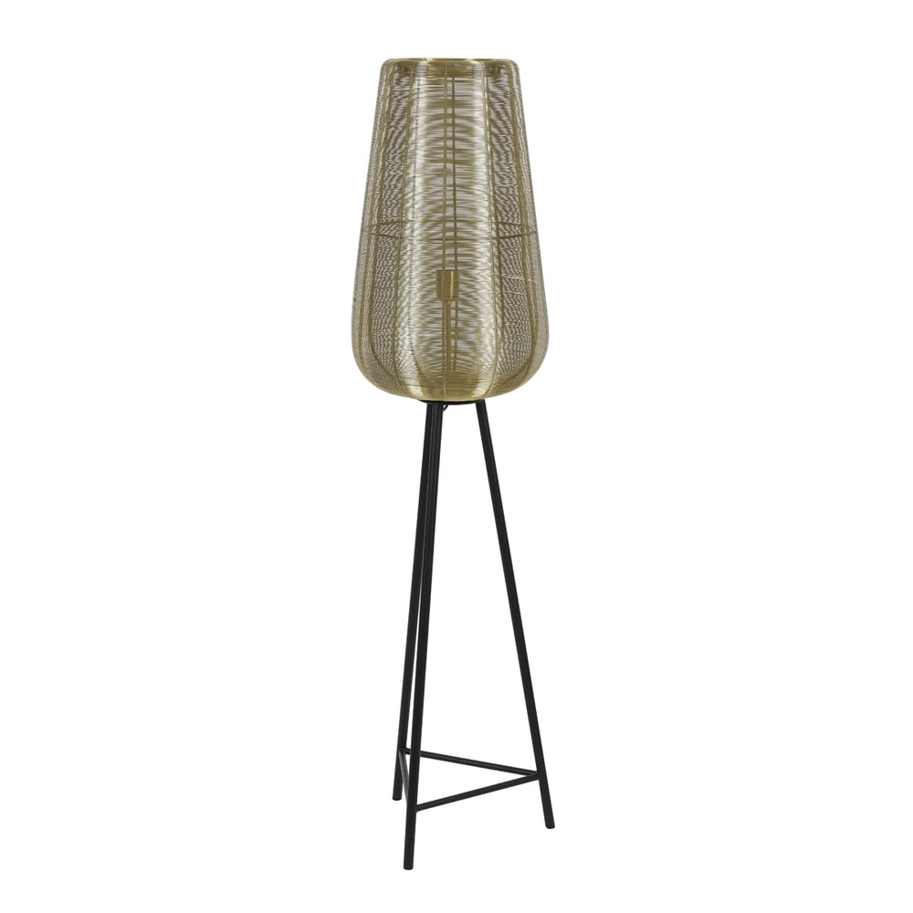 Lampe sur pied trépied Adeta Or 147cm Light & Living 8717807601317