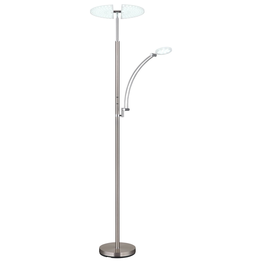Lampe de pied Tirana nickel Globo 9007371468119