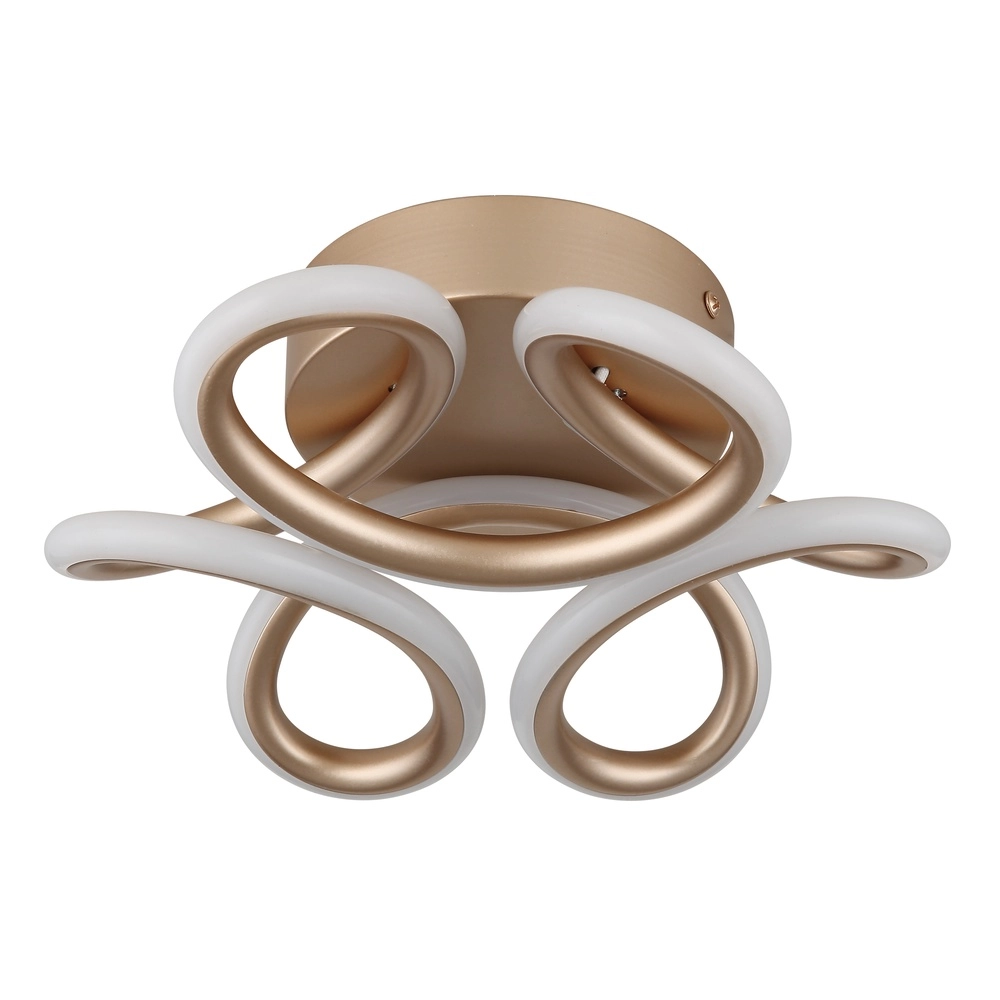 Lampe de plafond champagne Melisand Unique Globo 9007371509348