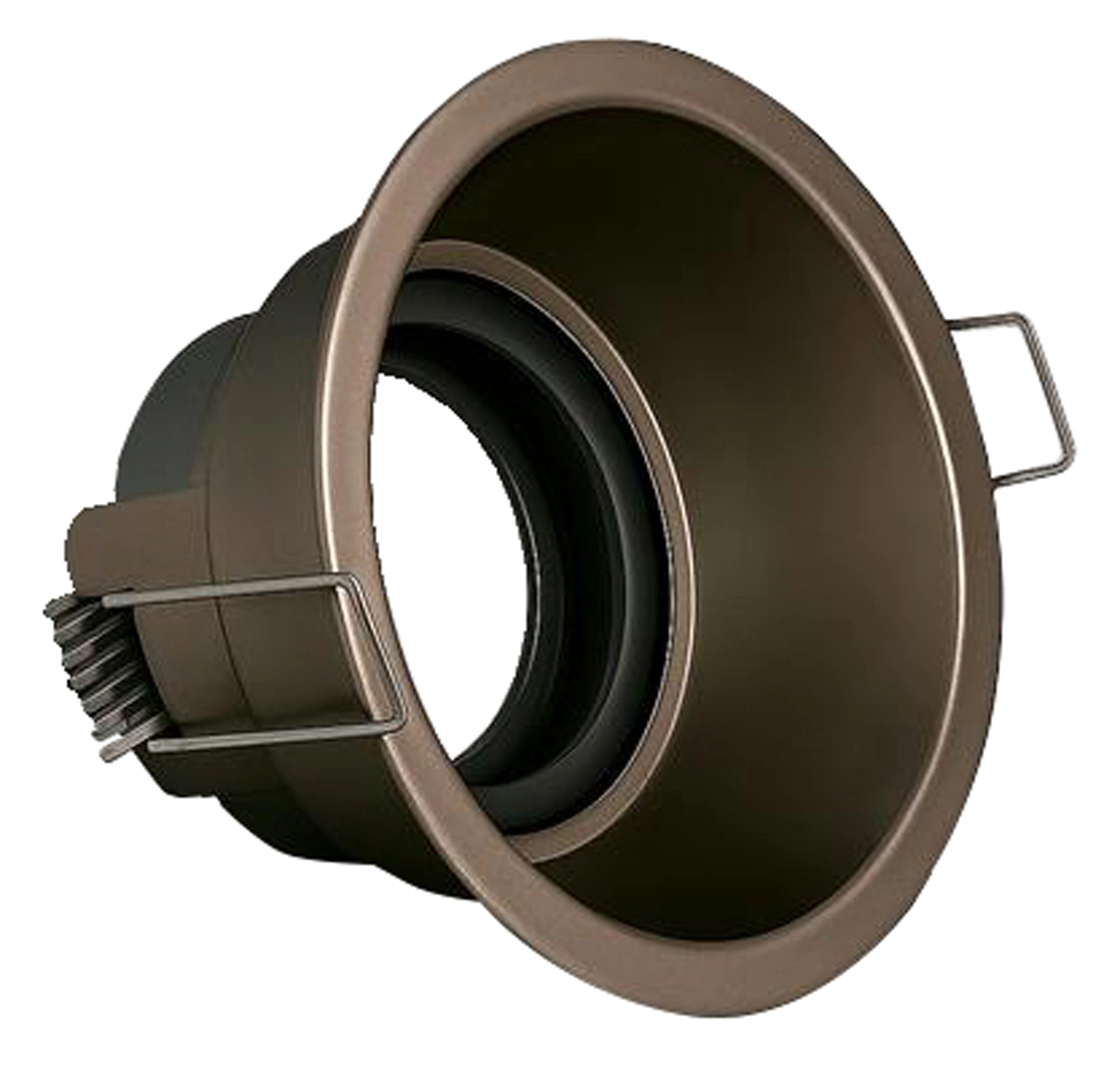 Projecteur encastré Slim Trim 3 Bronze orientable IP65