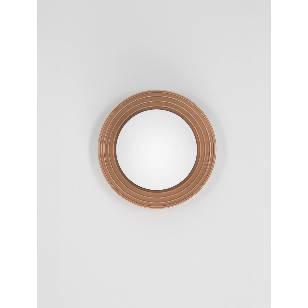 Applique murale Orbique caramel Ø 22cm Lyora 5212017483898