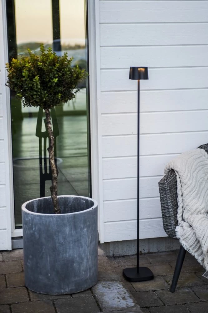 Lampadaire noir Nice pour l'extérieur KonstSmide 7318307831757