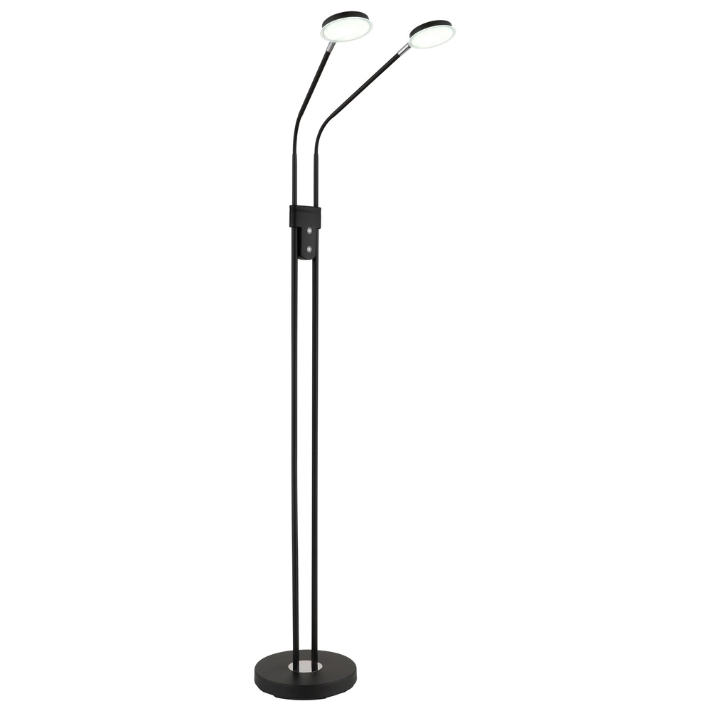 Lampe de lecture double Silvio Noir Globo 9007371580378
