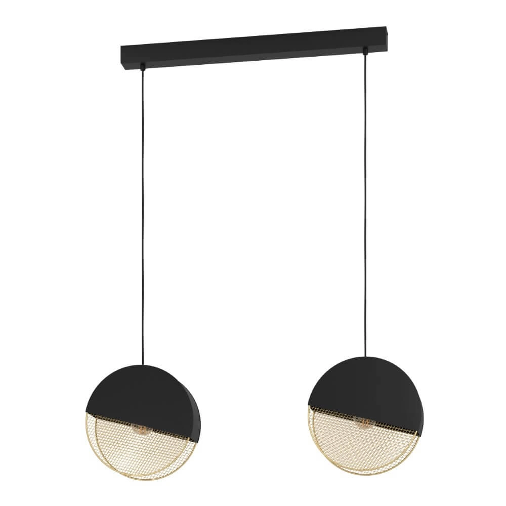 Lampe suspendue design Mumbles 2 lumières