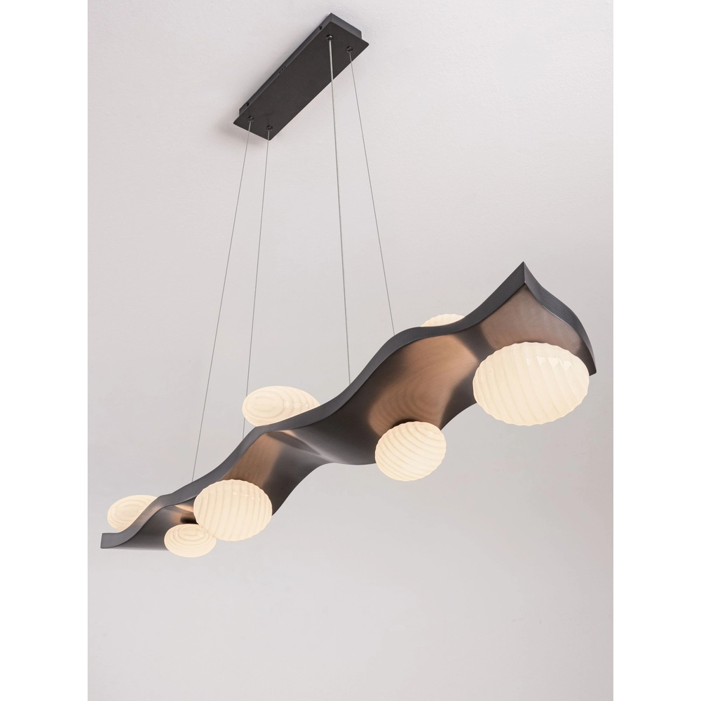 Lampe pendante noire Severo Conception Lyora 5212063500372