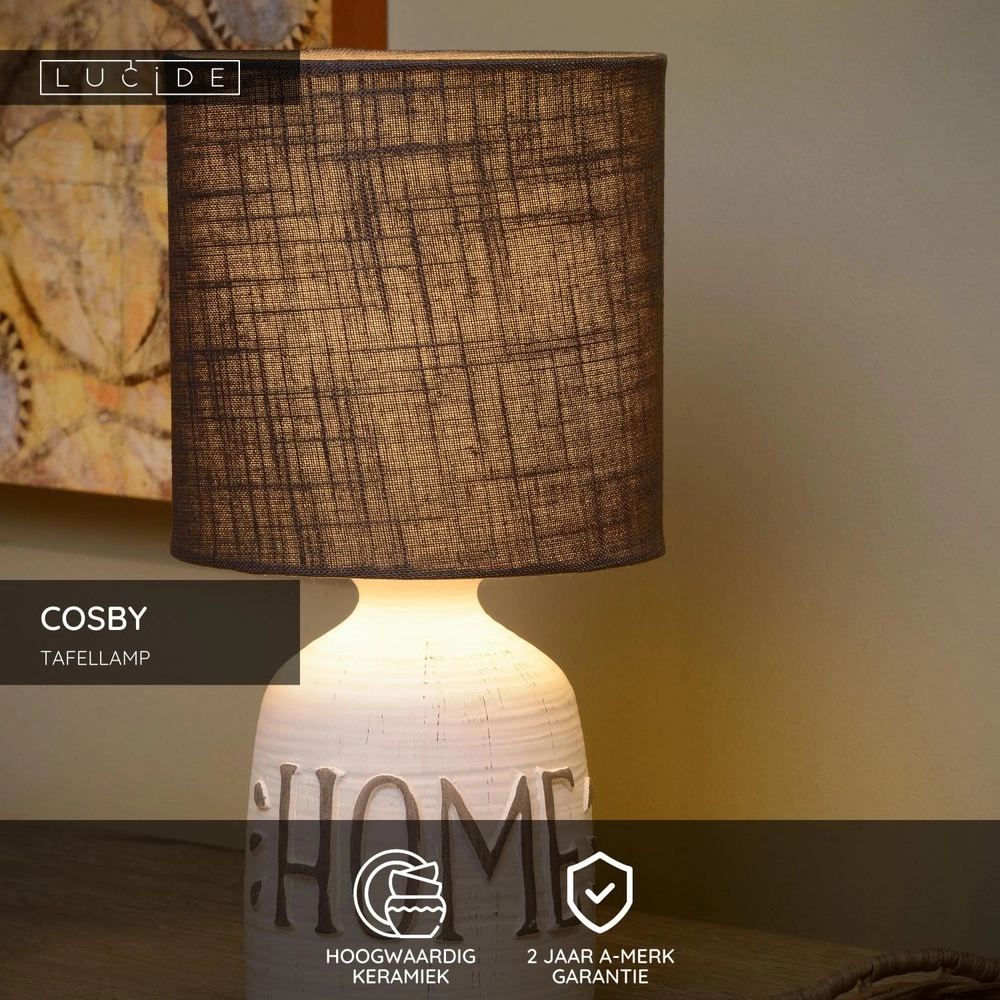 Lampe de table Cosby Blanc Lucide 5411212470126