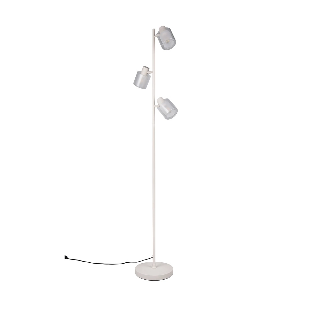 Lampe de pied Neralo Gris à 3 lumières Trio 4017807702774