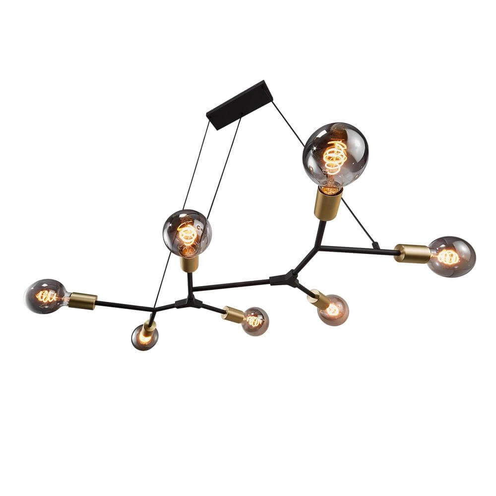Suspension design Josefine noir oblong