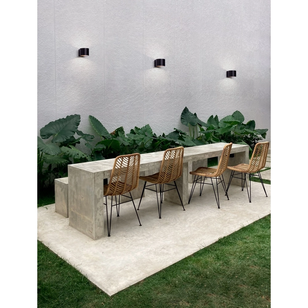 Spot mural design Beta Haut et bas noir Lyora 5212017453471