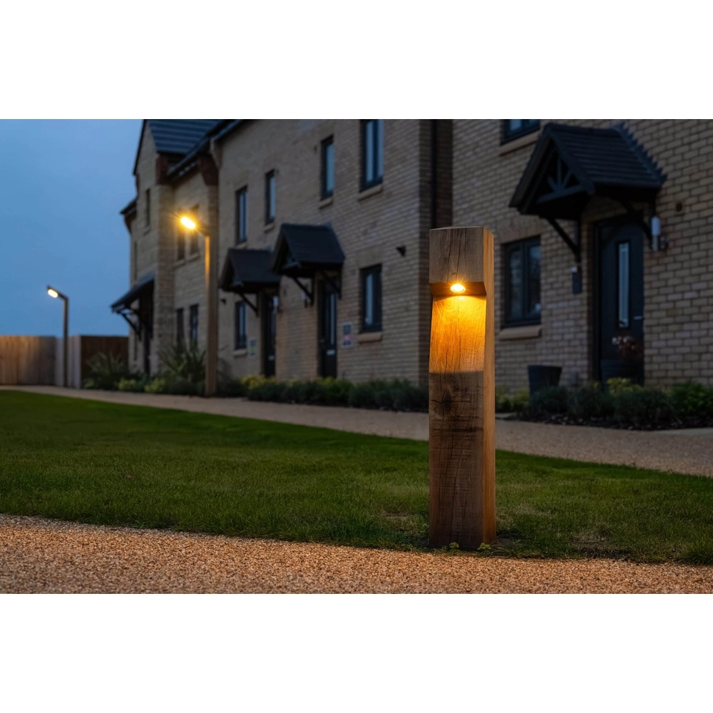 Éclairage de chemin en bois Eye 100 Douglas - 10x10x90cm - PH03 - 2700K Timberlab 8716803513778