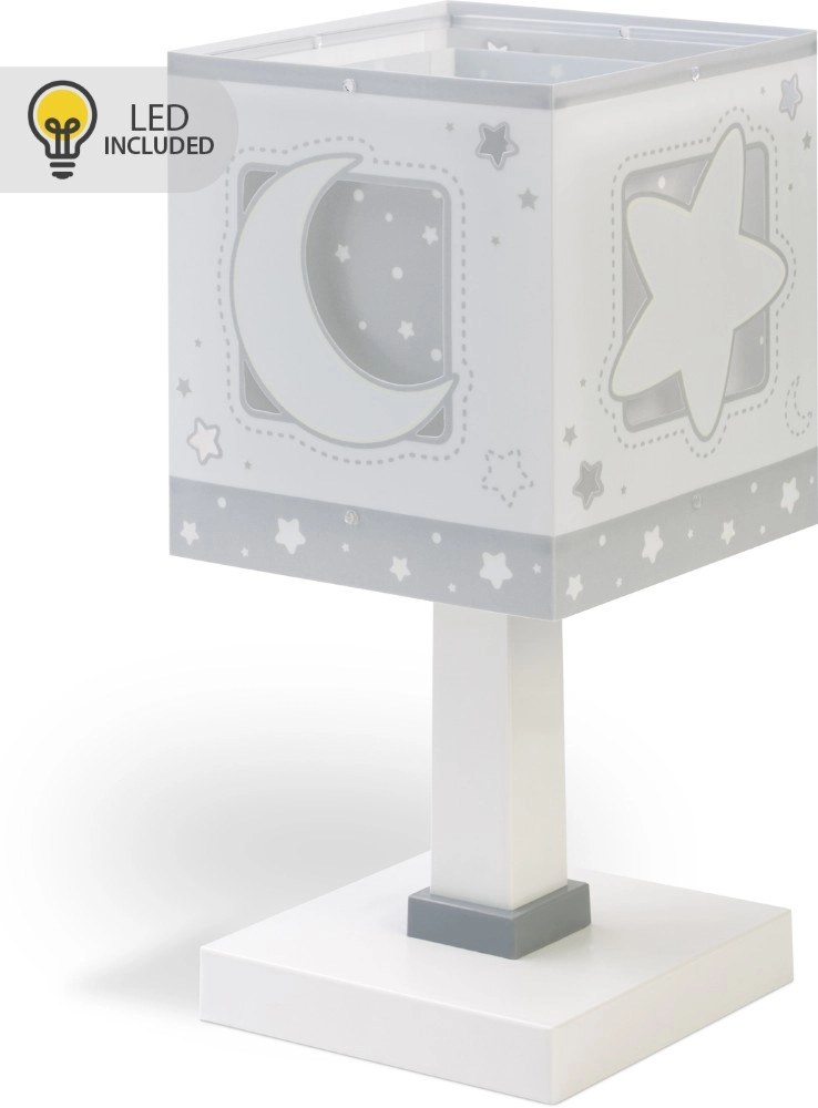 Lampe de table Moonlight lueur dans le blanc foncé Dalber 8420406002422