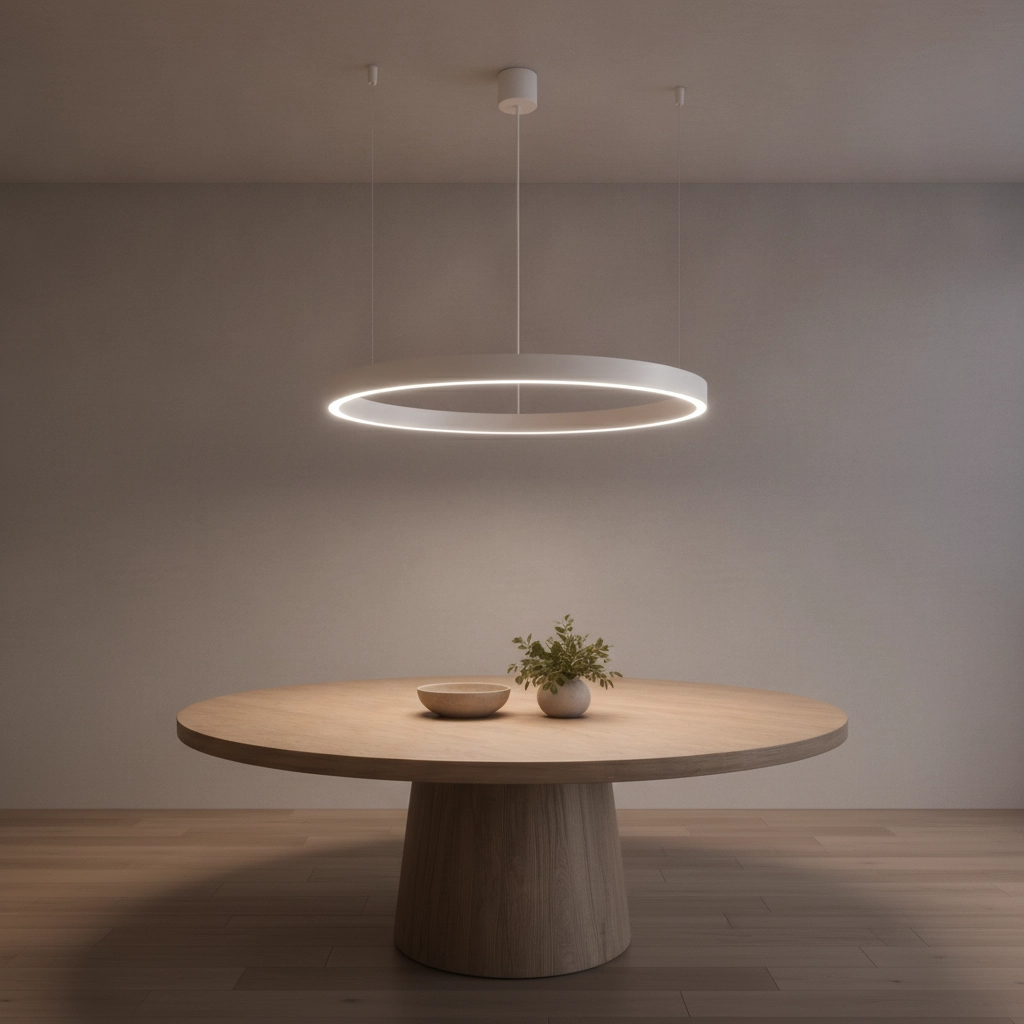Suspension Motif blanc Ø 120cm 2700-6500K