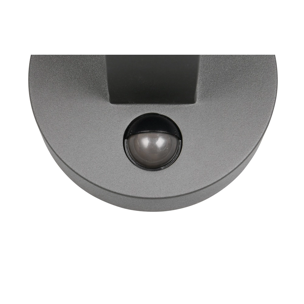 Applique murale design Mackenzie anthracite avec capteur Trio 4017807648539