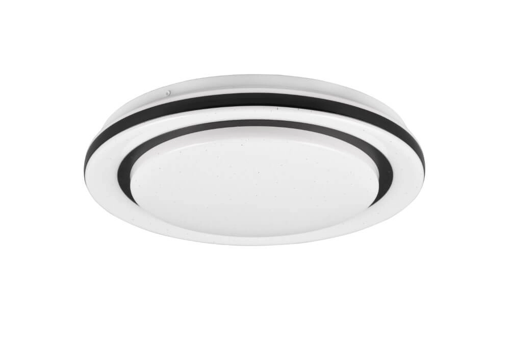 Plafonnier blanc Cartida blanc avec du noir Plafonnier blanc Cartida blanc avec du noir