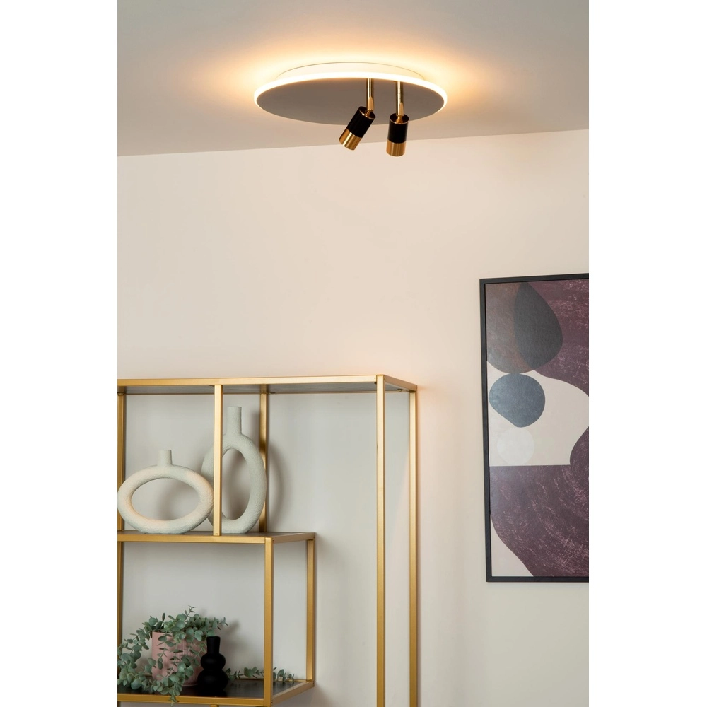 Lampe de plafond à design Jubel noir Ø 40cm Lucide 5411212712783