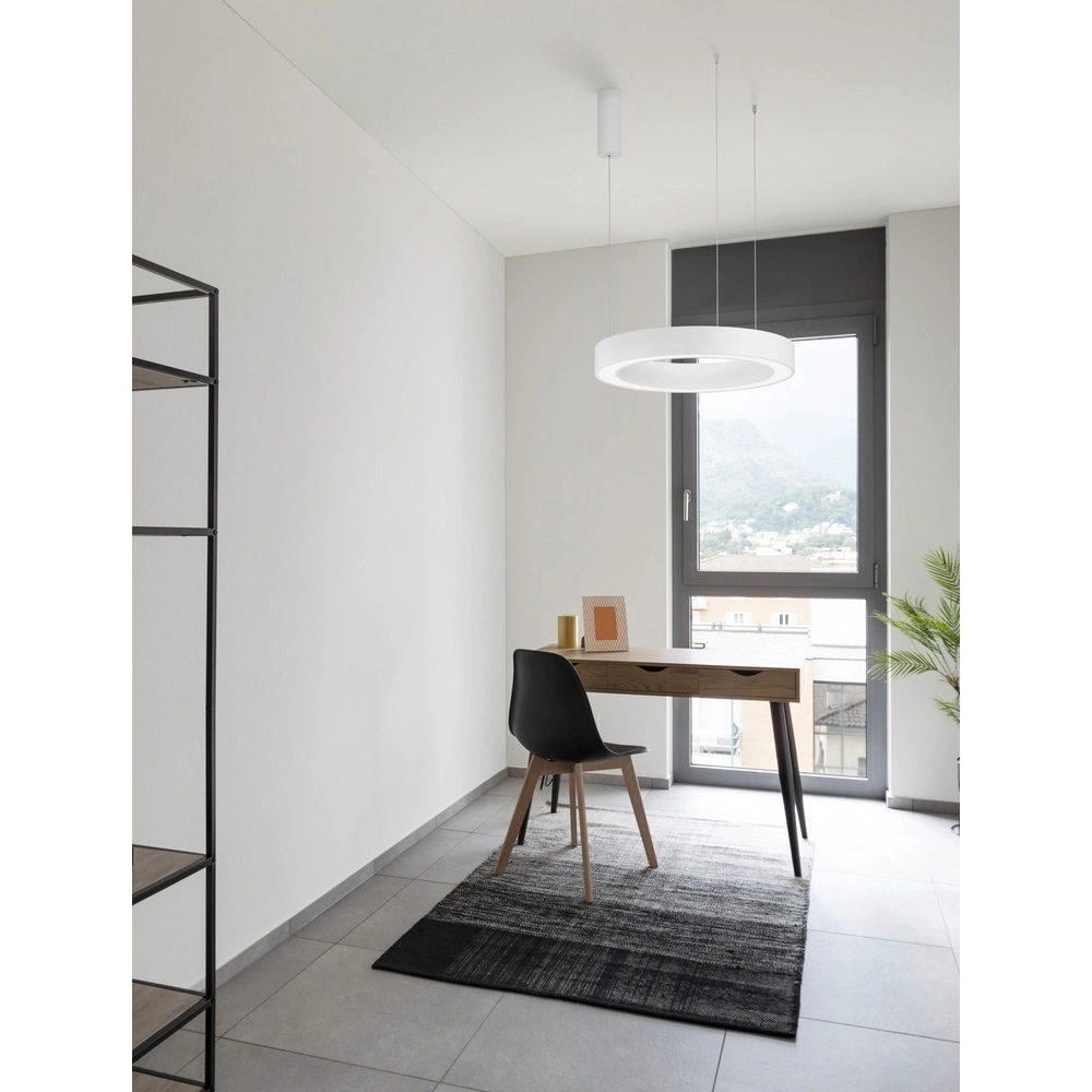 Suspension Morbido blanc Ø 60cm Lyora 5212017438638