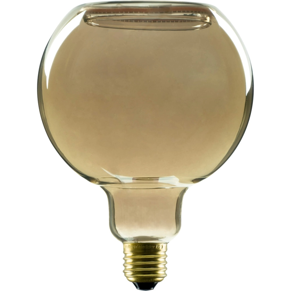 Source lumineuse de conception Floating fumée - 6W - E27 - 300 lm - 1900K - Ø 12,5 cm Segula 4260751130562