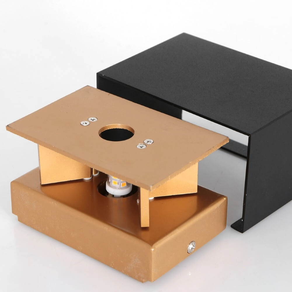 Spot mural noir Muro haut et bas Steinhauer 8712746152630