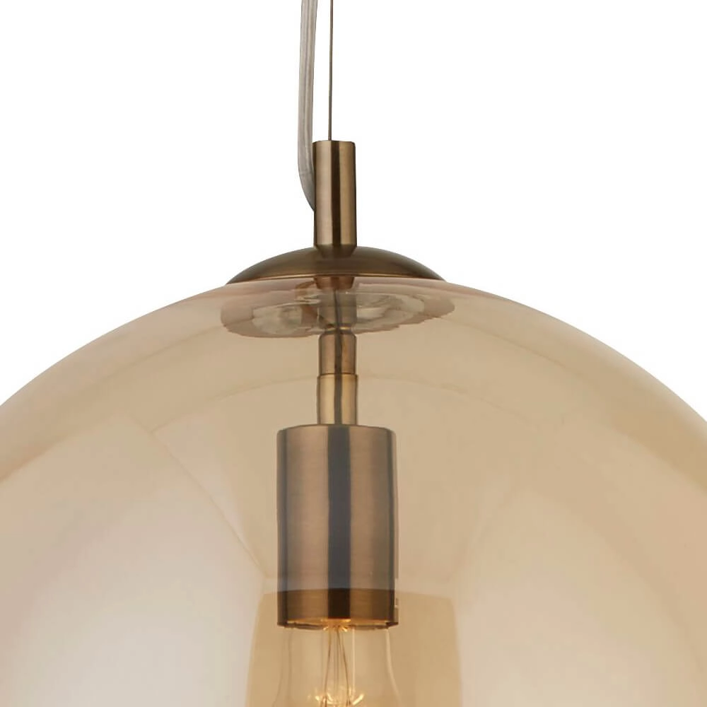 Suspension en verre Balls Ø 25cm Searchlight 5053423096650