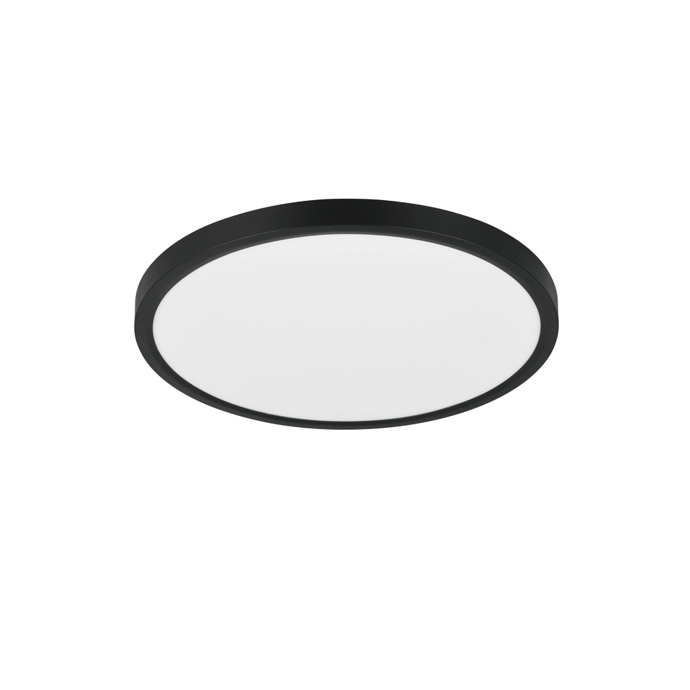 Plafonnier Draco noir Ø 40cm Trio 4017807654493
