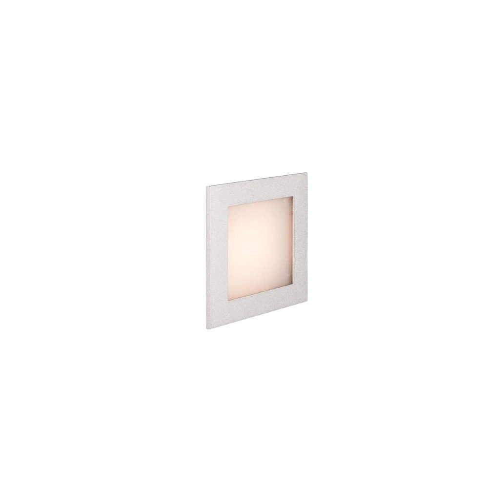 Applique murale Frame Led 9 cm gris métallisé