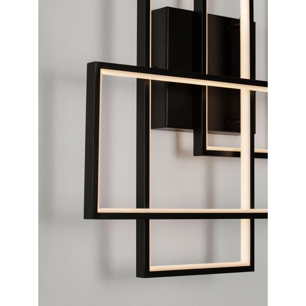 Lampe murale Alis Noir de conception Lyora 5212017468697