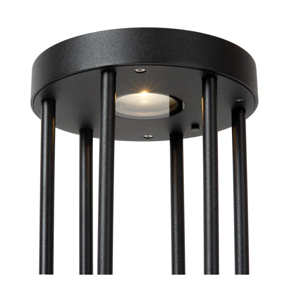 Lampe solaire sur piédestal Jackson 50 cm noir Lucide 5411212152077