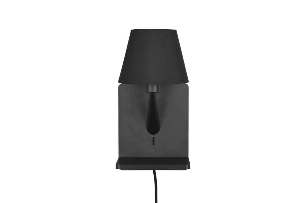 Veilleuse élégante Comfort noir - avec USB Trio 4017807614763