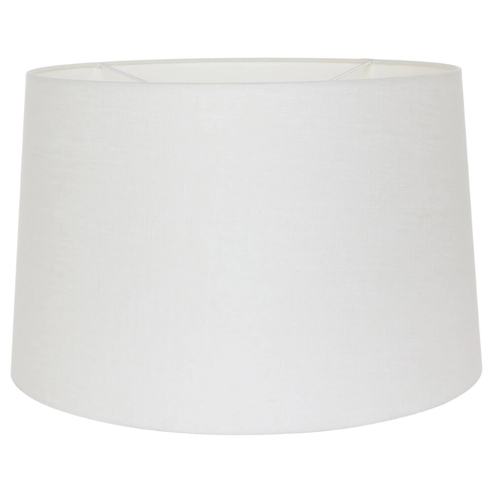 Lampadaire Gramineus 165cm gris avec abat-jour lin blanc Steinhauer 8712746093742