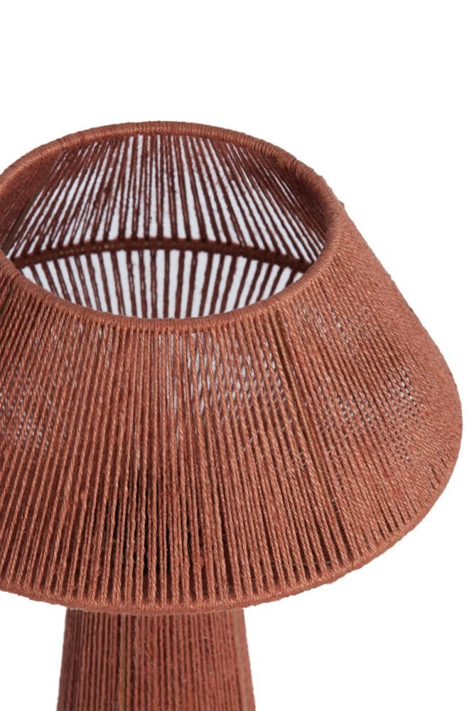 Lampe de table rouge Fugia Ø 36cm Light & Living 8717807701833