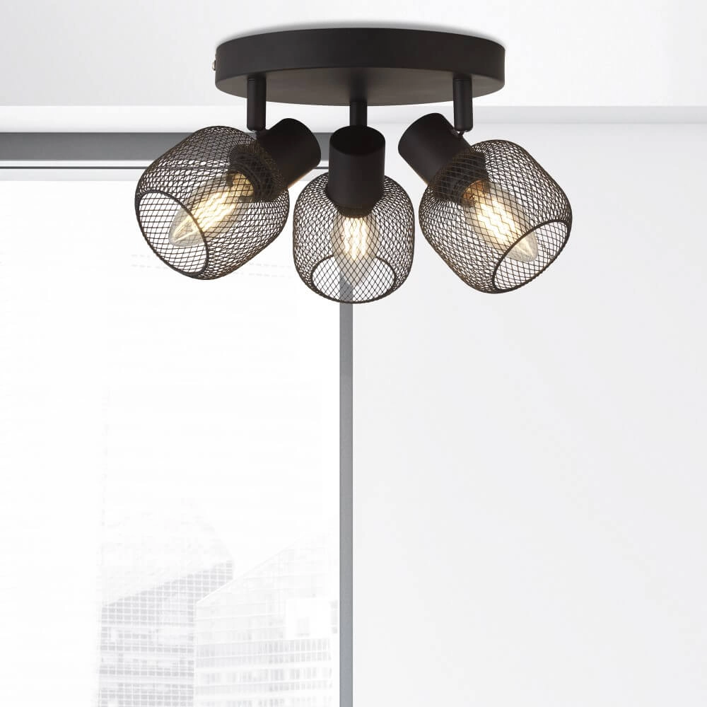 Spot de plafond en maille Meshy Searchlight 5053423227450