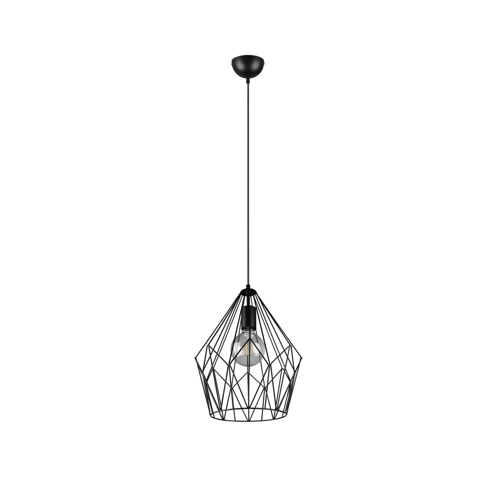 Lampe suspendue Cage Noir Trio 4017807475920