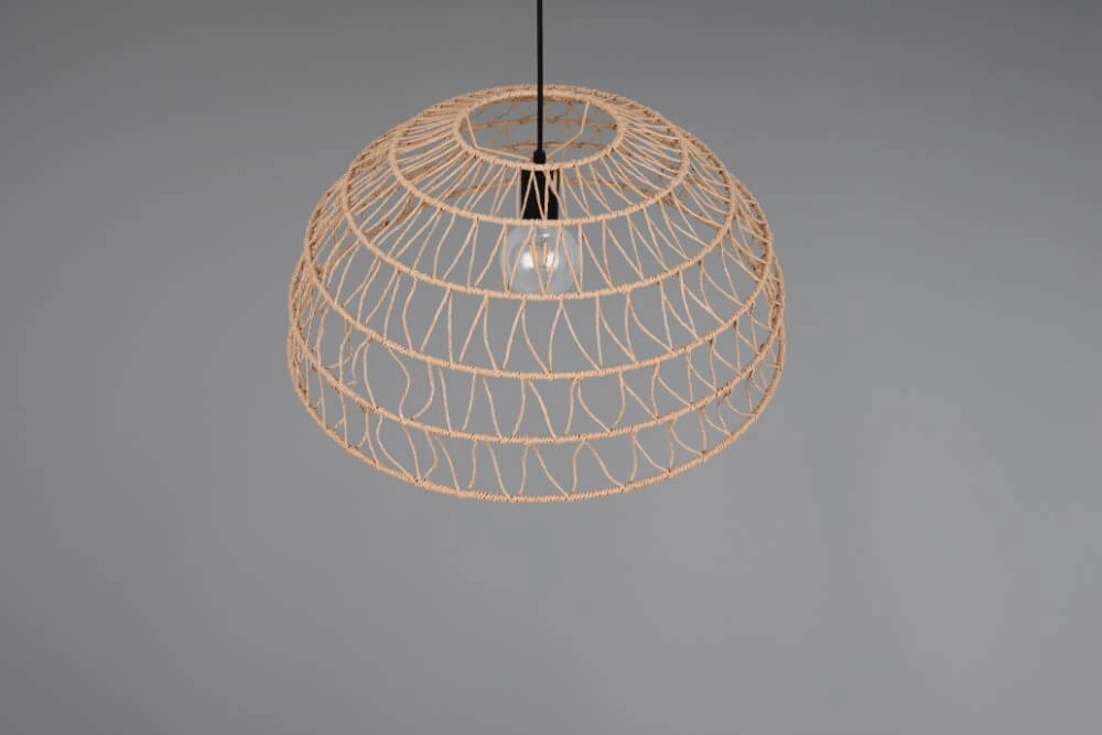 Suspension en rotin Paulette Ø 60cm Trio 4017807637533