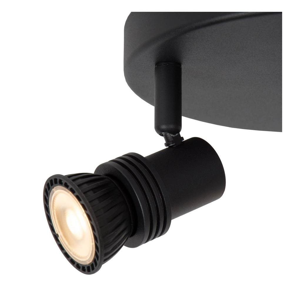 Projecteur de plafond Kianti 2-noir clair Lucide 5411212530868
