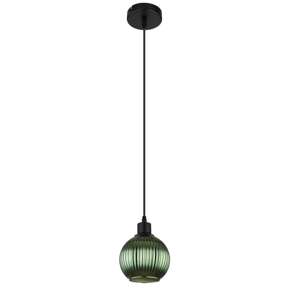 Suspension Zumba verre vert Ø 15cm Globo 9007371458813
