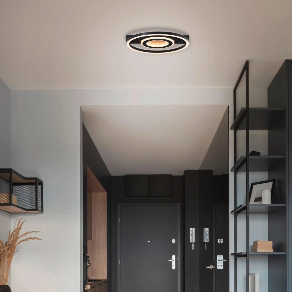 Plafonnier design Queens rond Ø 37cm Brilliant 4004353428333