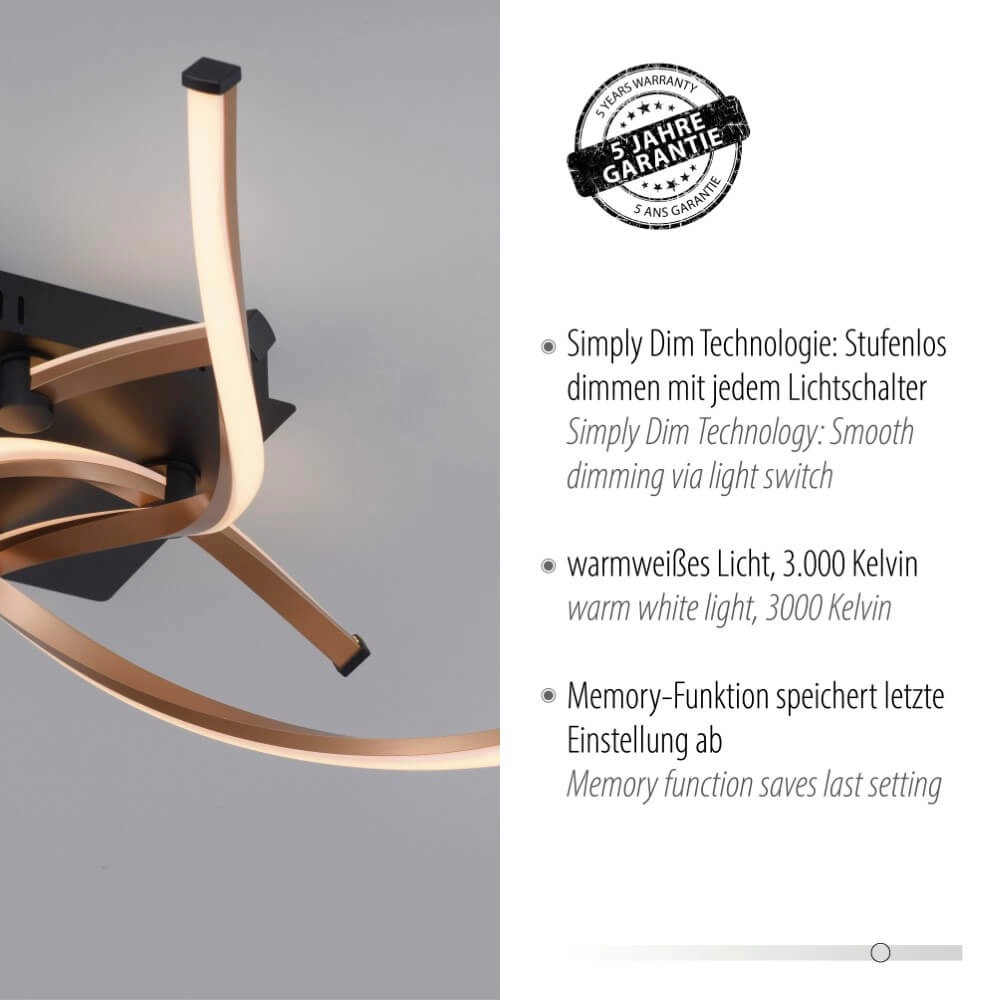 Plafonnier design Polina Paul Neuhaus 4012248371732