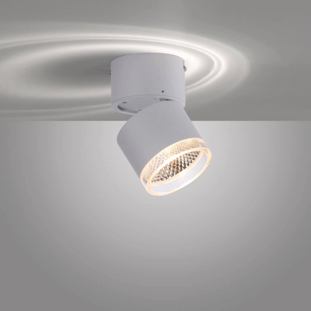 Spot en saillie blanc Pure Nola célibataire Paul Neuhaus 4012248374535