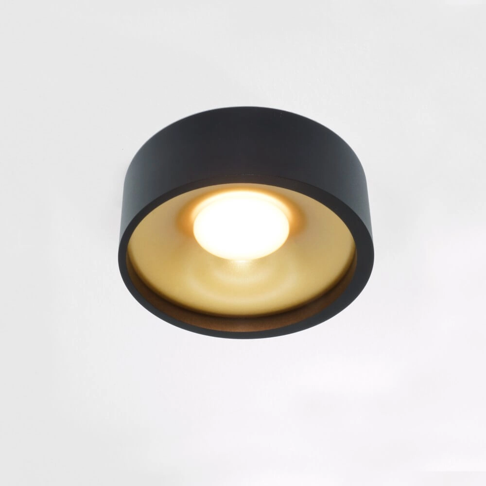 Spot de plafond led Orlando or noir Artdelight 8720701100039