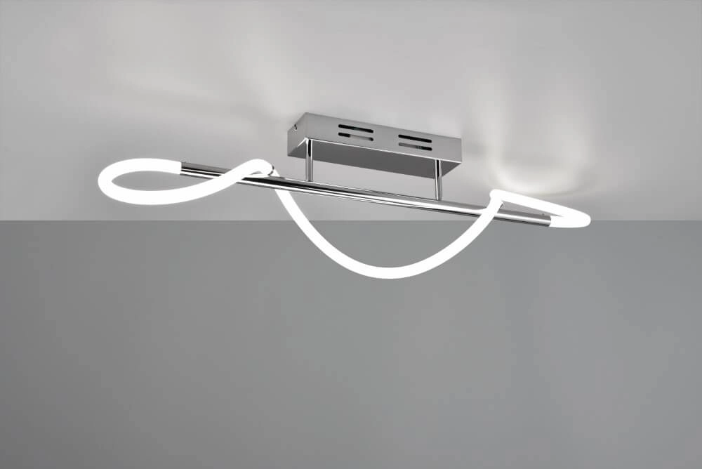 Plafonnier Argos conception chromée Trio 4017807562149