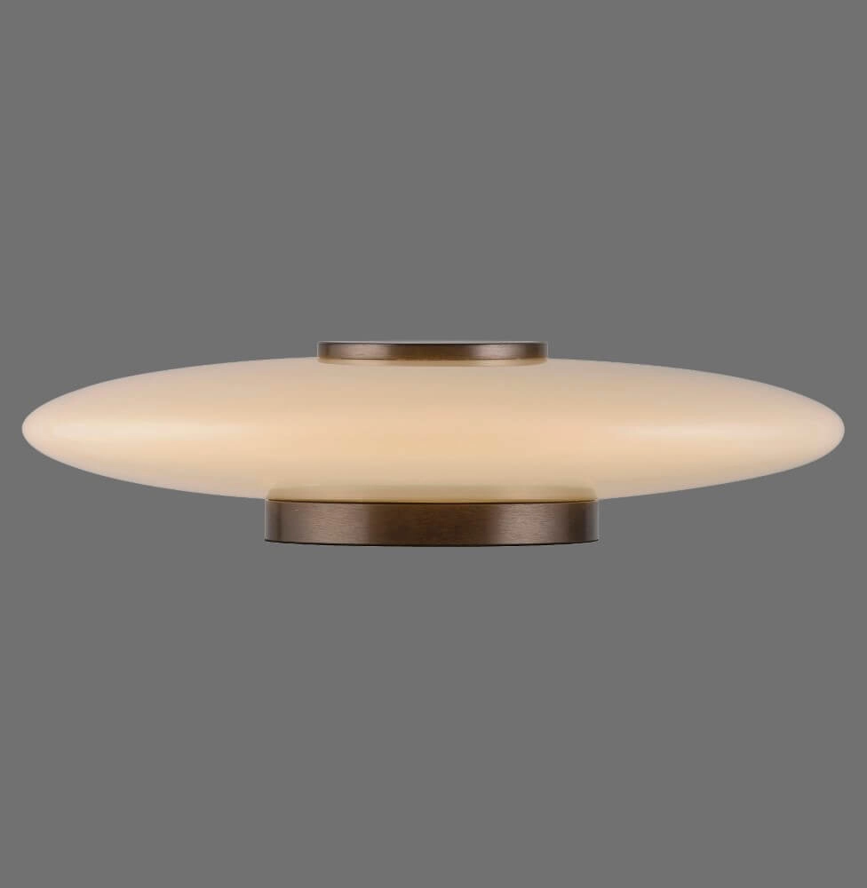 Lampe de table design Pure Vitrum brun Paul Neuhaus 4012248382691